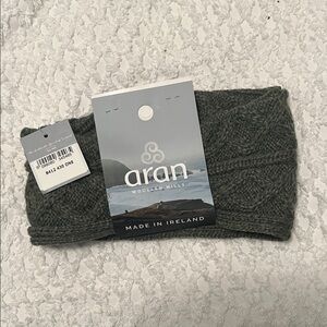 Aran Woolen Mills Green Headband